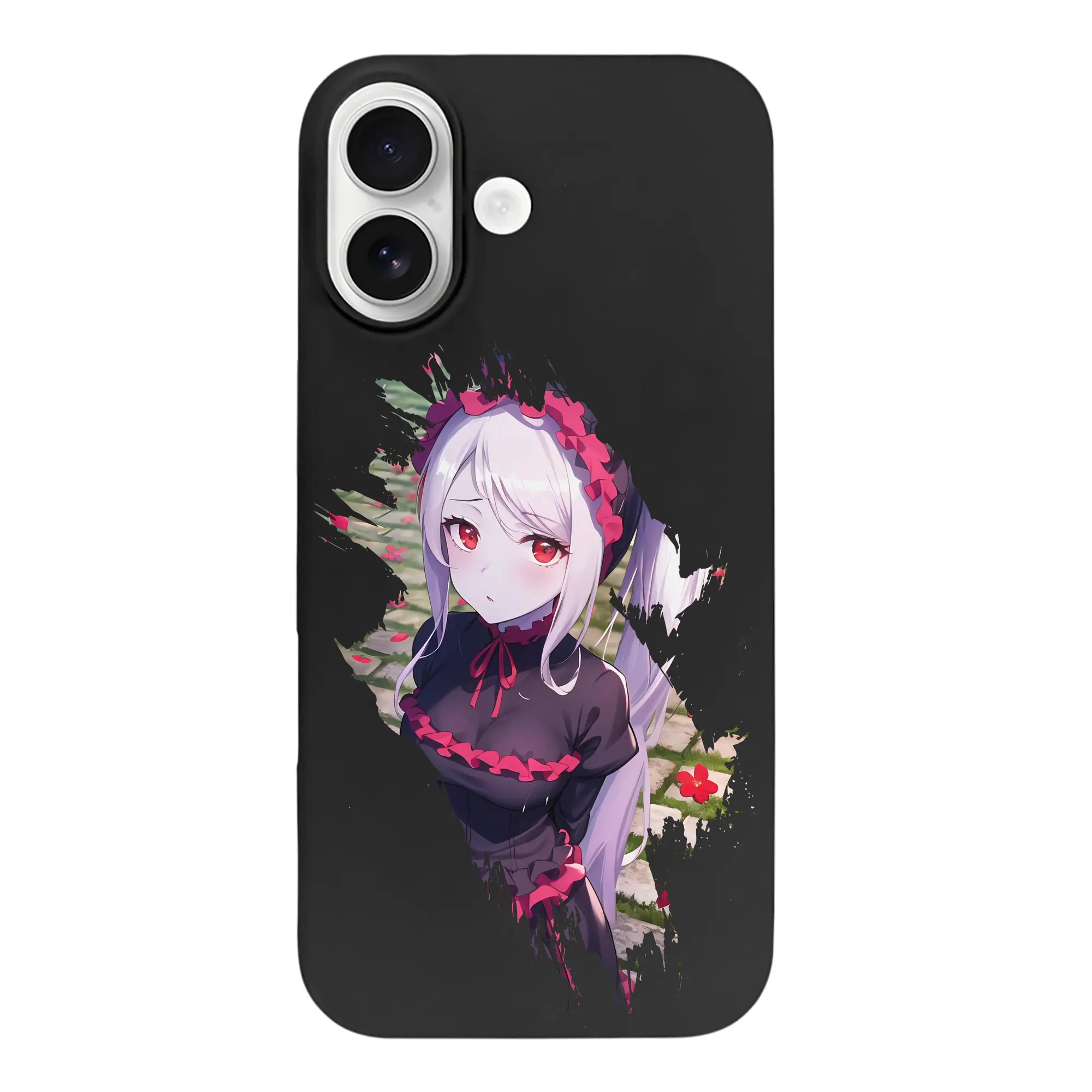 オーバーロード グッズ シャルティア・ブラッドフォールン - iPhone 17 シリーズ シリコンケース 薄型 耐衝撃 指紋防止 ソフトタッチカバー 精密フィット 傷防止 保護ケース iPhone 17/17 Air/17 Pro/17 Pro Max 対応